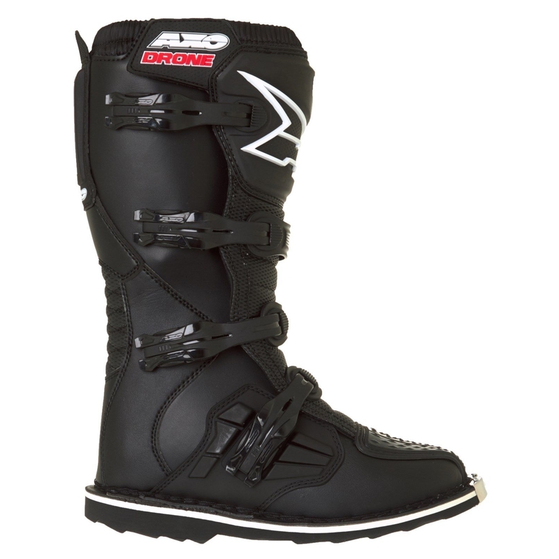 AXO Drone MX Schwarz Moto Schuhe Ausverkauf