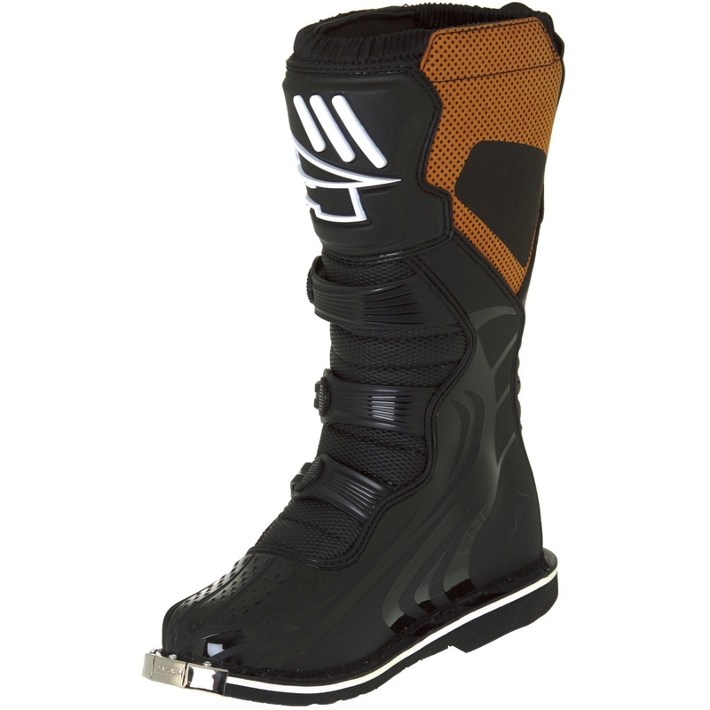 AXO Drone MX Schwarz Moto Schuhe Ausverkauf