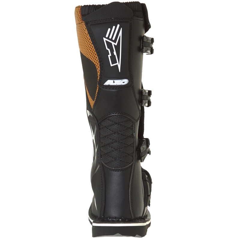 AXO Drone MX Schwarz Moto Schuhe Ausverkauf