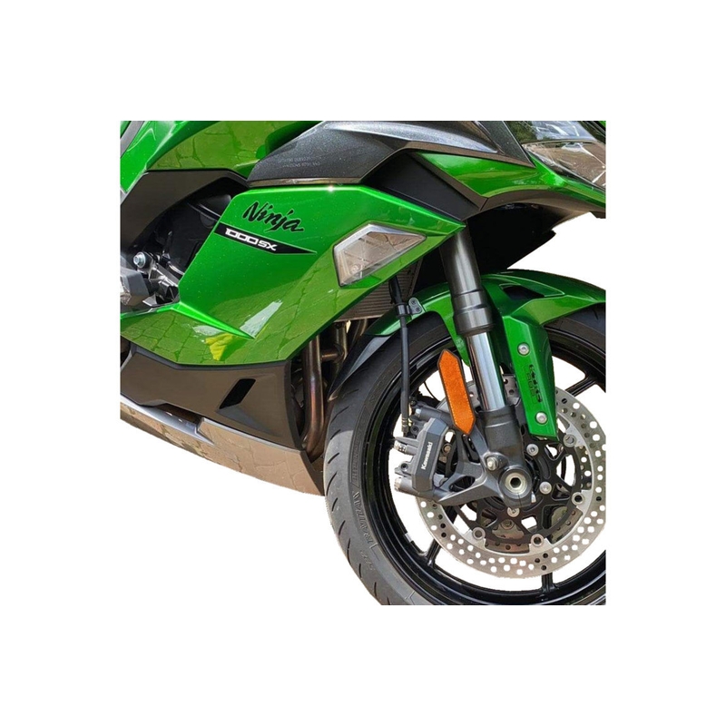 Front fender extension PUIG schwarz