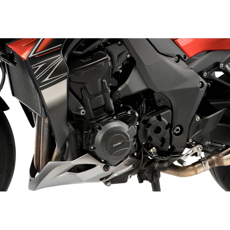 Engine protective covers PUIG schwarz