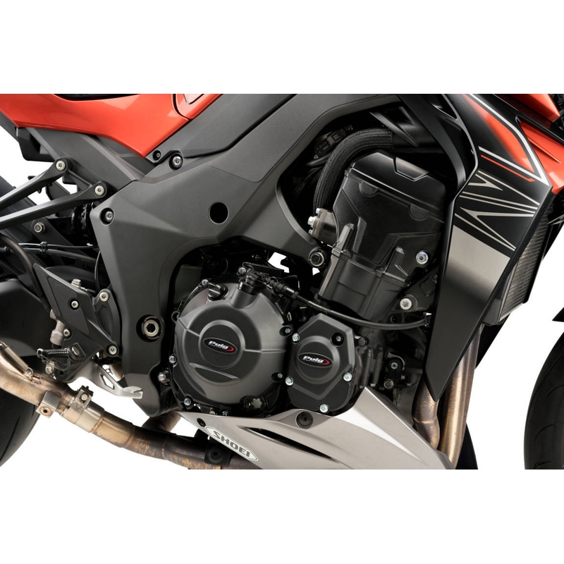 Engine protective covers PUIG schwarz