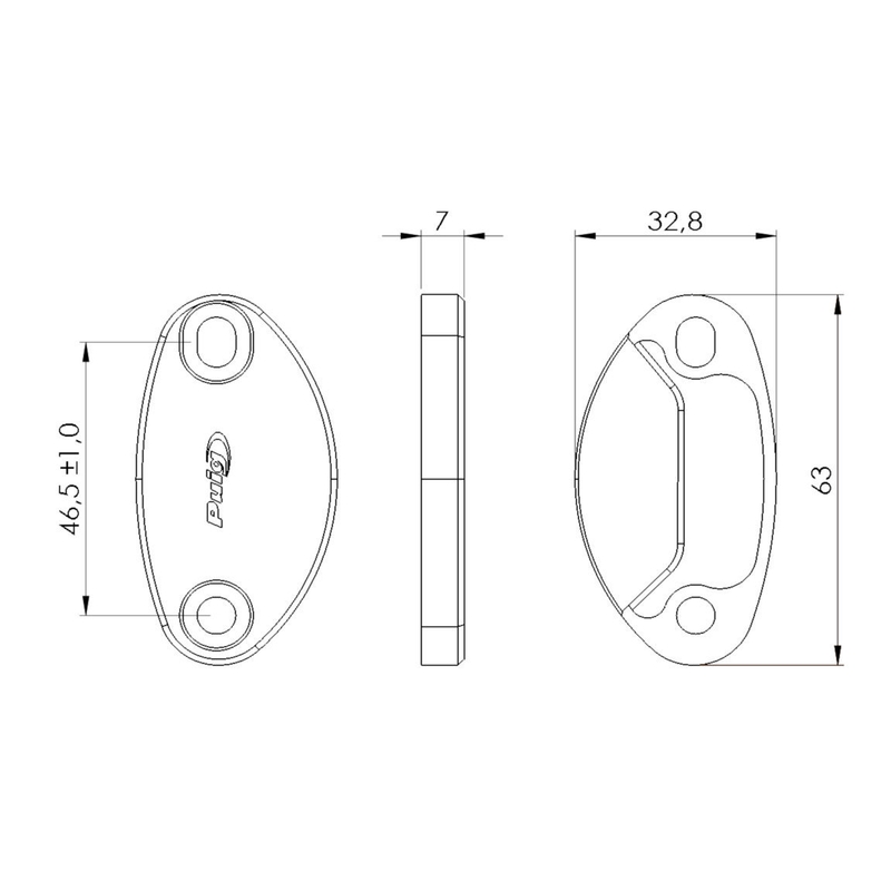 Mirrors caps PUIG schwarz für KAWASAKI ZX-10R / RR Ninja 1000 2016-2026