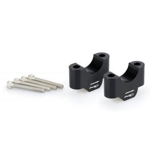 Risers PUIG 20309N schwarz height 30mm, d 32mm