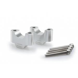 Risers PUIG 20309P silber height 30mm, d 32mm