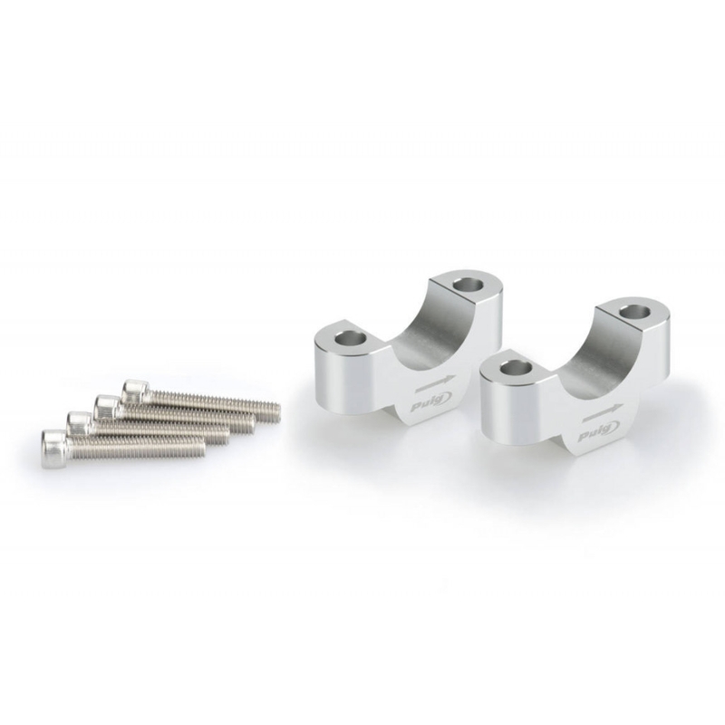 Risers PUIG silber height 20mm, d 32mm