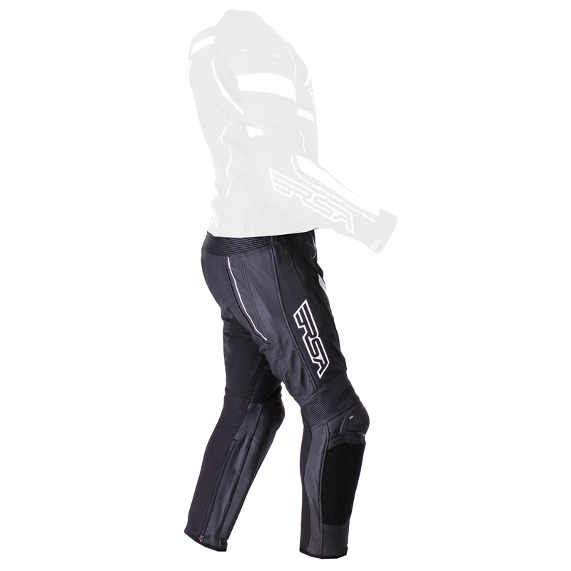 Herren RSA Speedway Pants Schwarz und Weiß Ausverkauf