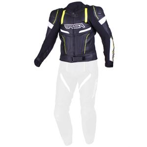 Herren RSA Speedway Jacke schwarz-weiß-fluo gelb Ausverkauf