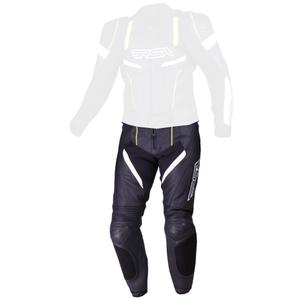 Herren RSA Speedway schwarz-weiß-fluorgelbe Hose Ausverkauf