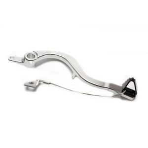 Fussbremse MOTION STUFF 83P-0221002 silver body, black steel fixed tip Steel Fixed Tip