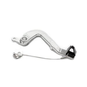 Fussbremse MOTION STUFF 83P-0231002 silver body, black steel fixed tip Steel Fixed Tip