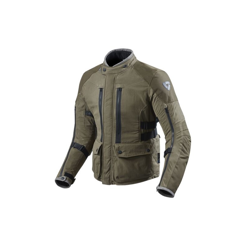 Revit Sand Urban Dunkelgrün Motorradjacke
