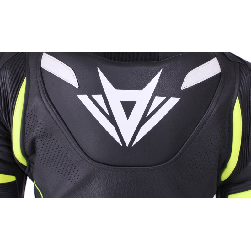 Pánská kombinéza RSA Speedway černo-bílo-fluo žlutá výprodej