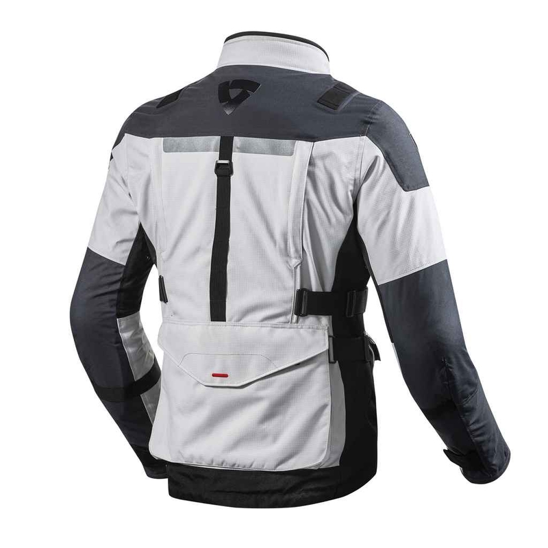 Motorradjacke Revit Sand 3 silber-anthrazit Ausverkauf