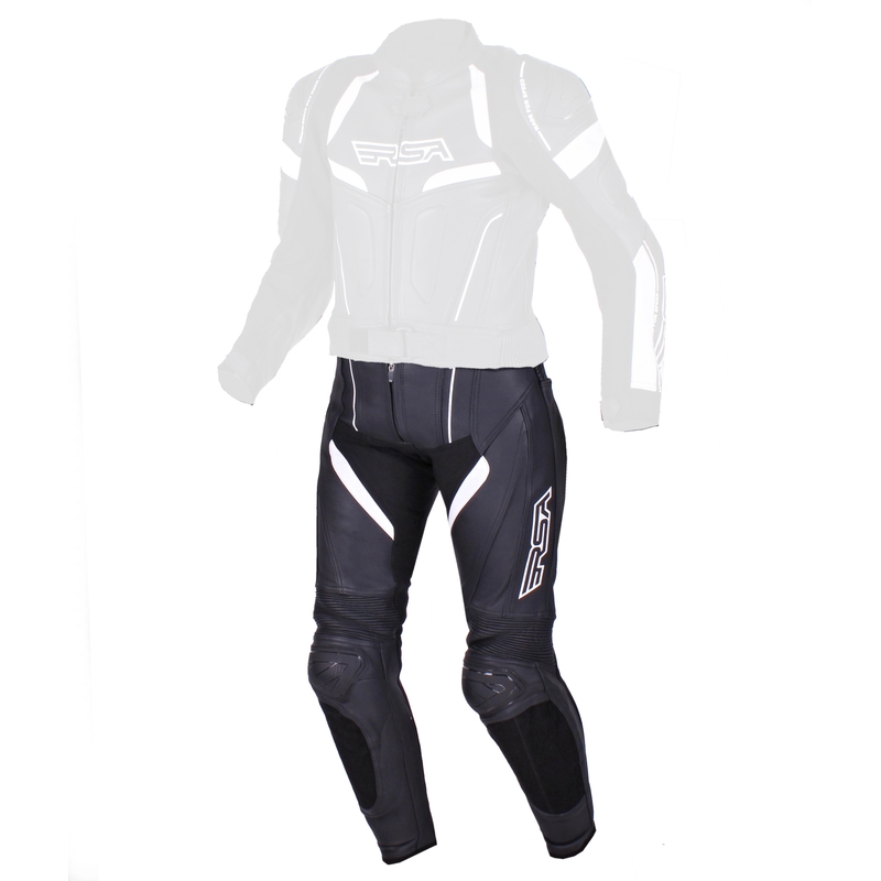 RSA Speedway Pants Damen Schwarz-Weiß Ausverkauf