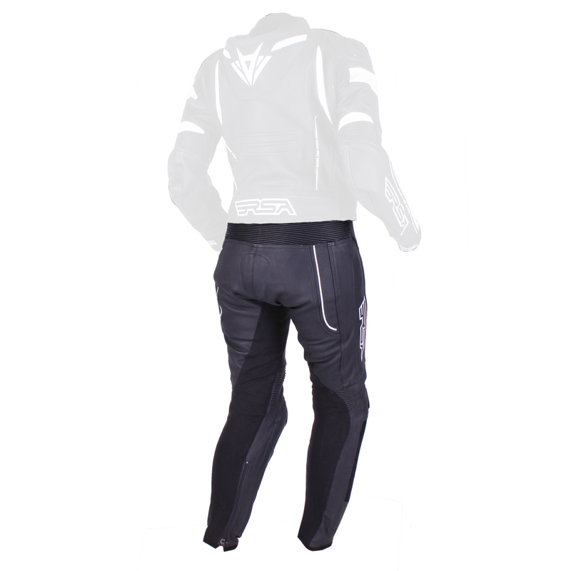 RSA Speedway Pants Damen Schwarz-Weiß Ausverkauf