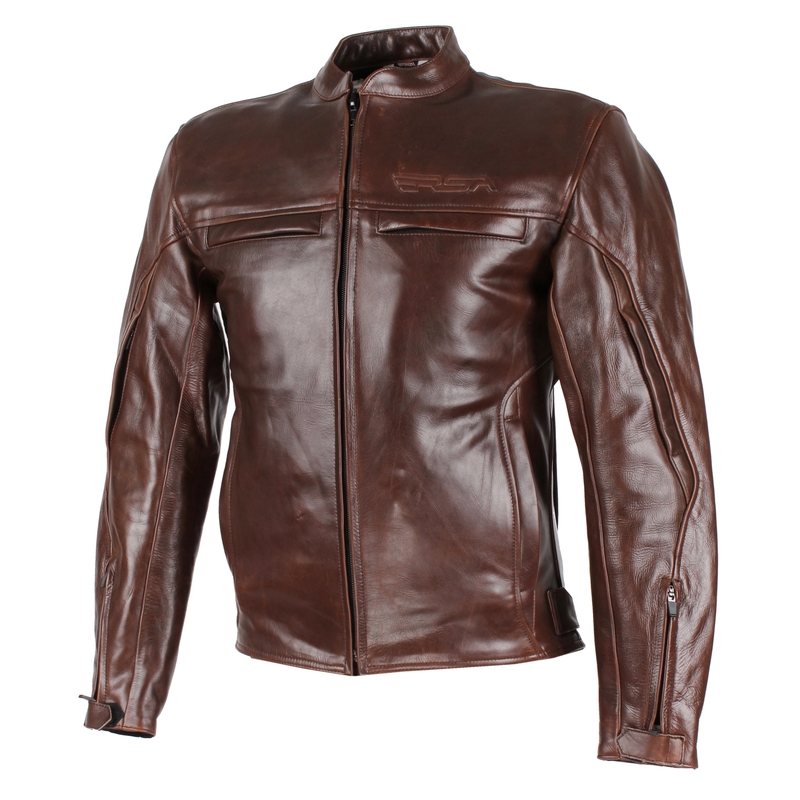 RSA Blade Leder Motorradjacke Ausverkauf