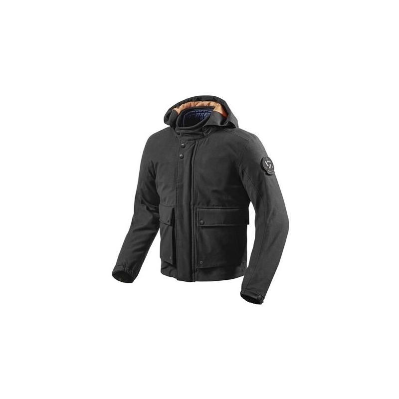 Revit Fulton Motorradjacke - schwarz