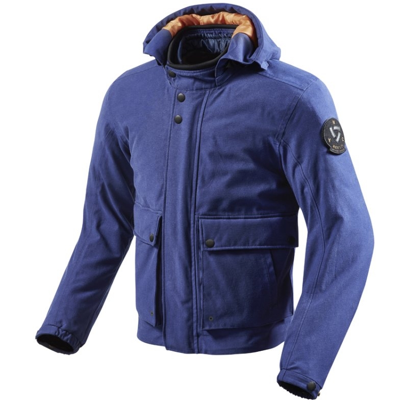 Revit Fulton Motorradjacke - blau