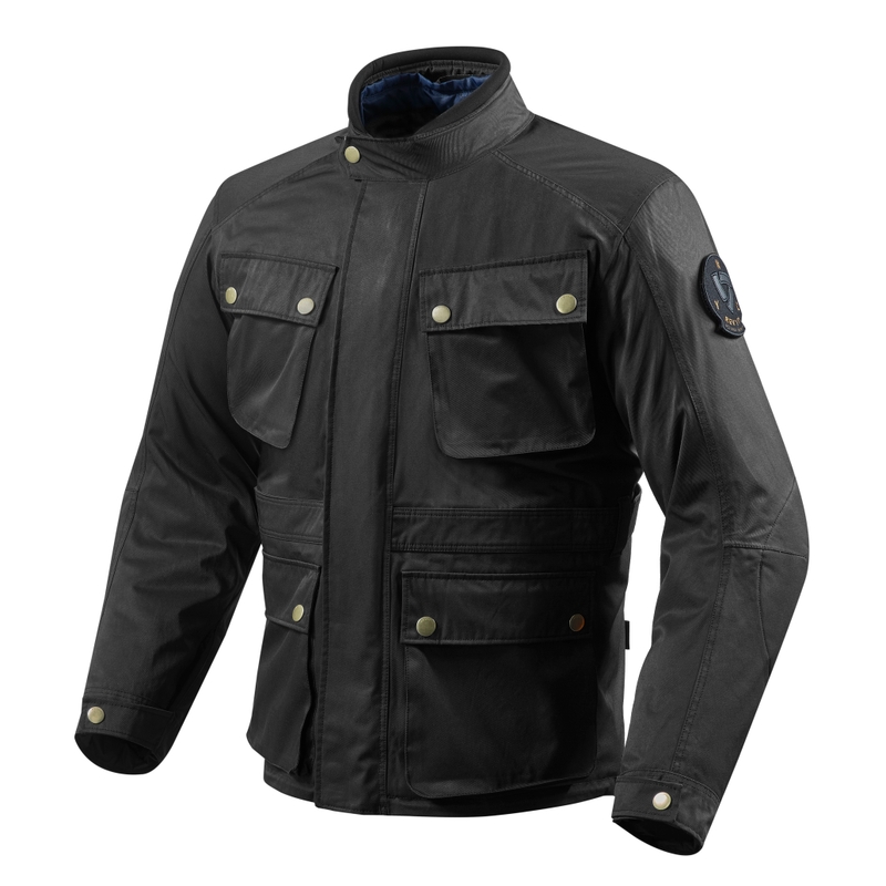 Revit Newton Motorradjacke - schwarz Ausverkauf