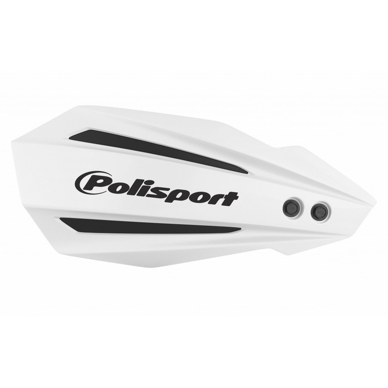 Handguard POLISPORT MX BULLIT with mounting system weiß