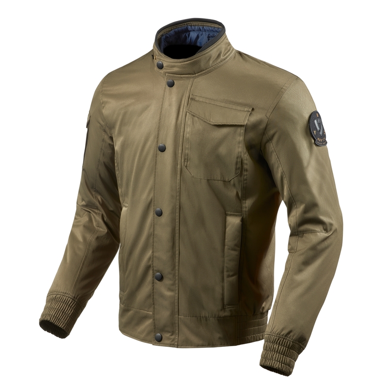 Revit Millburn Motorradjacke - grün Armee Ausverkauf