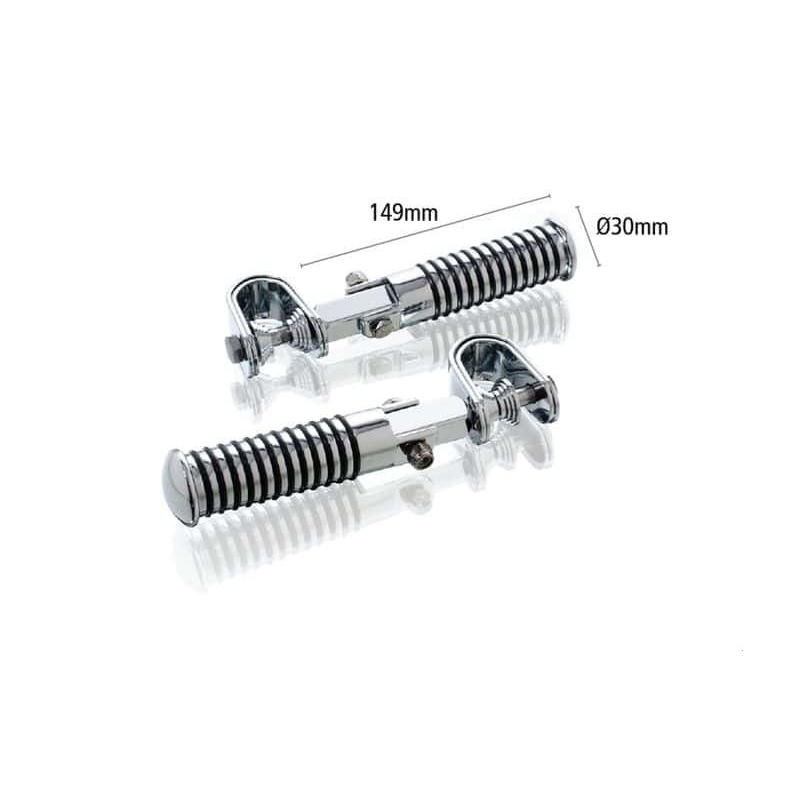 Fussrasten CUSTOMACCES inox