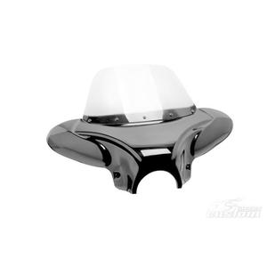 Ersatzplexiglas CUSTOMACCES BATWING EH0001N schwarz