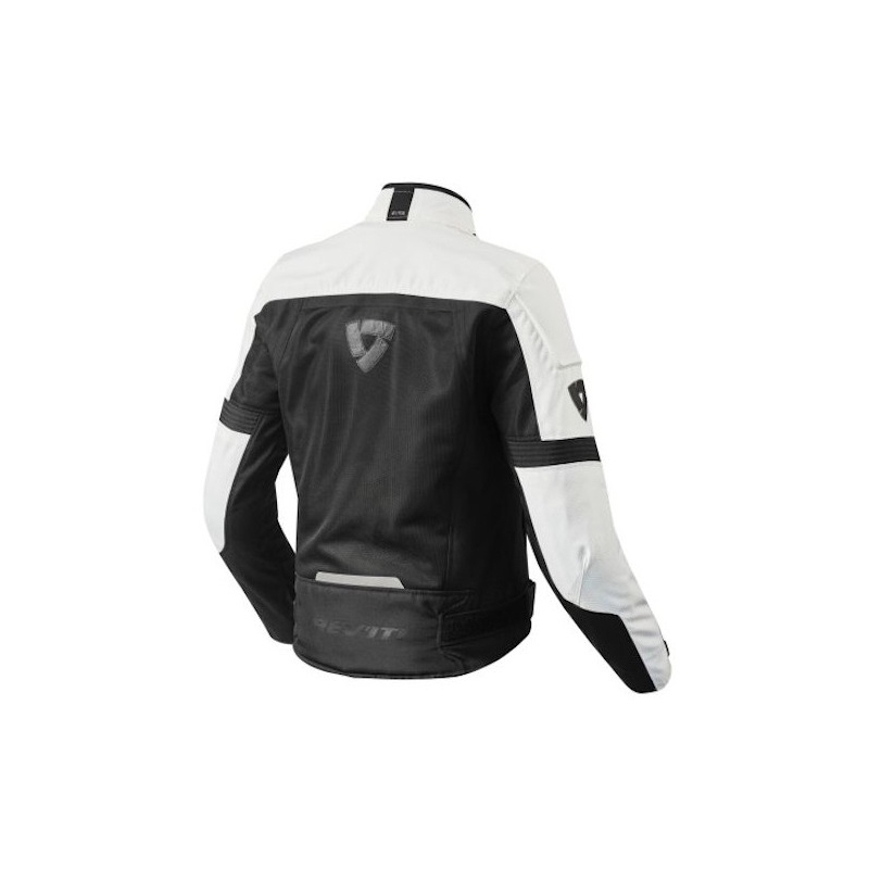 Revit Airwave 2 Women's Moto Jacket Schwarz-Weiß Ausverkauf