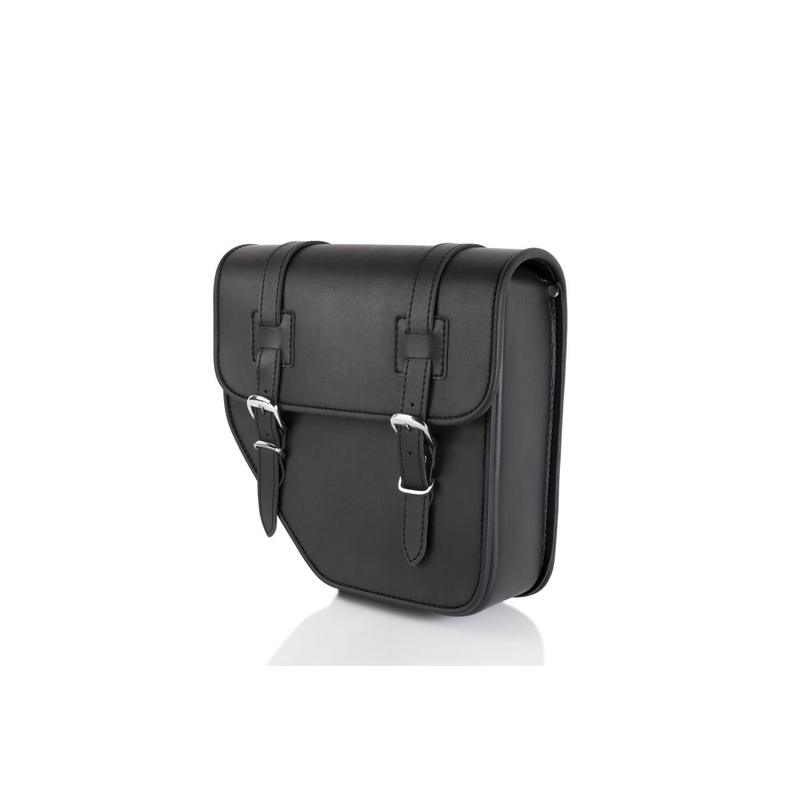 Leder-Satteltasche CUSTOMACCES IBIZA schwarz