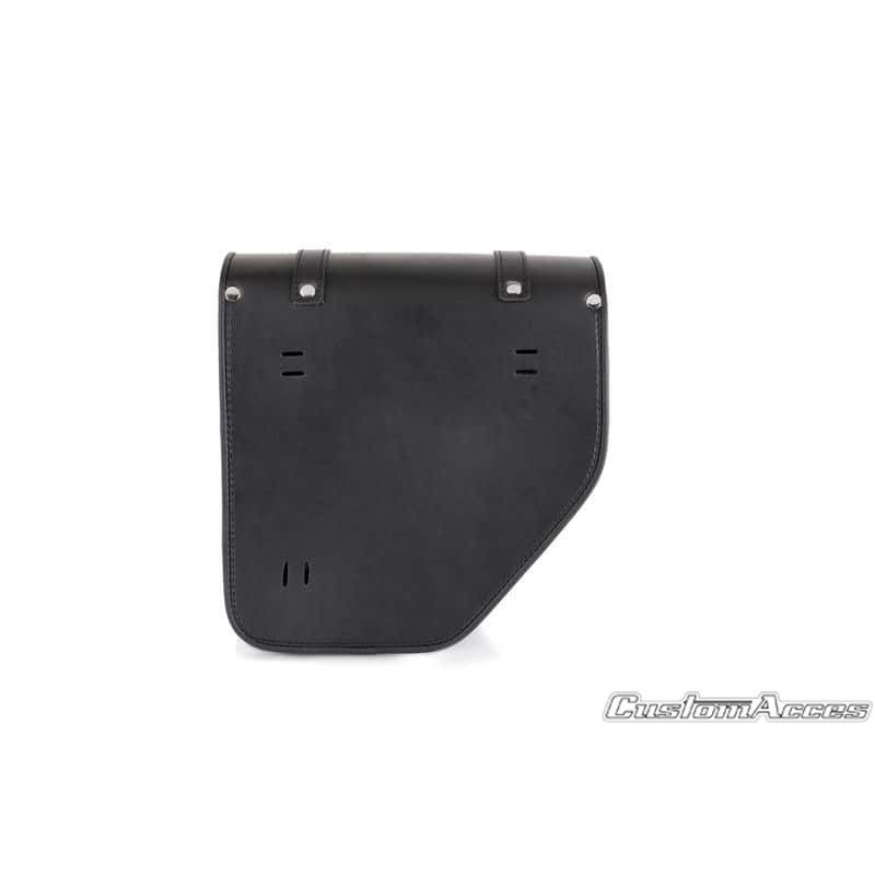Leder-Satteltasche CUSTOMACCES IBIZA schwarz Paar
