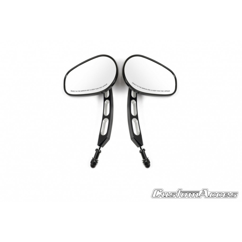 Spiegel CUSTOMACCES MISURI schwarz Paar
