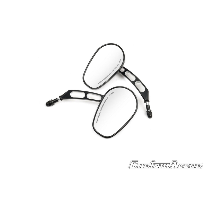 Spiegel CUSTOMACCES MISURI schwarz Paar