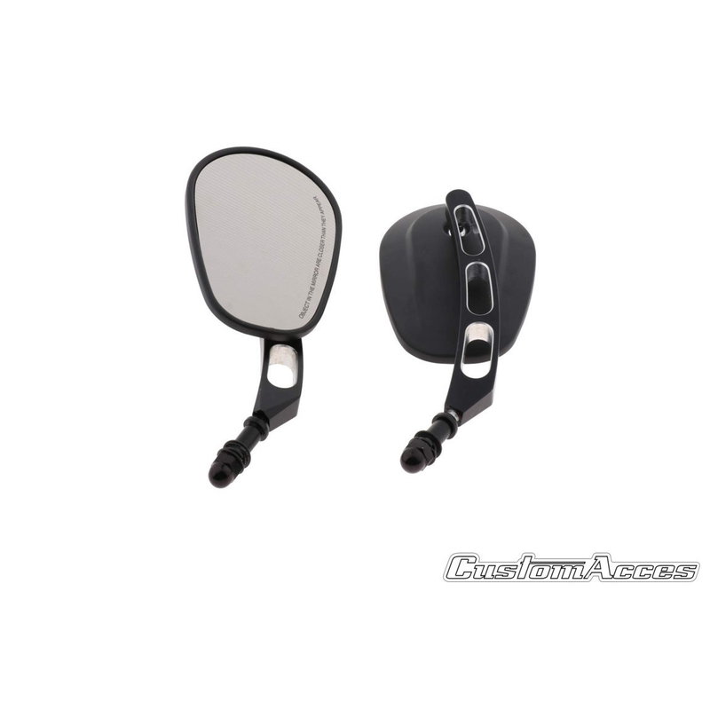 Spiegel CUSTOMACCES MISURI schwarz Paar