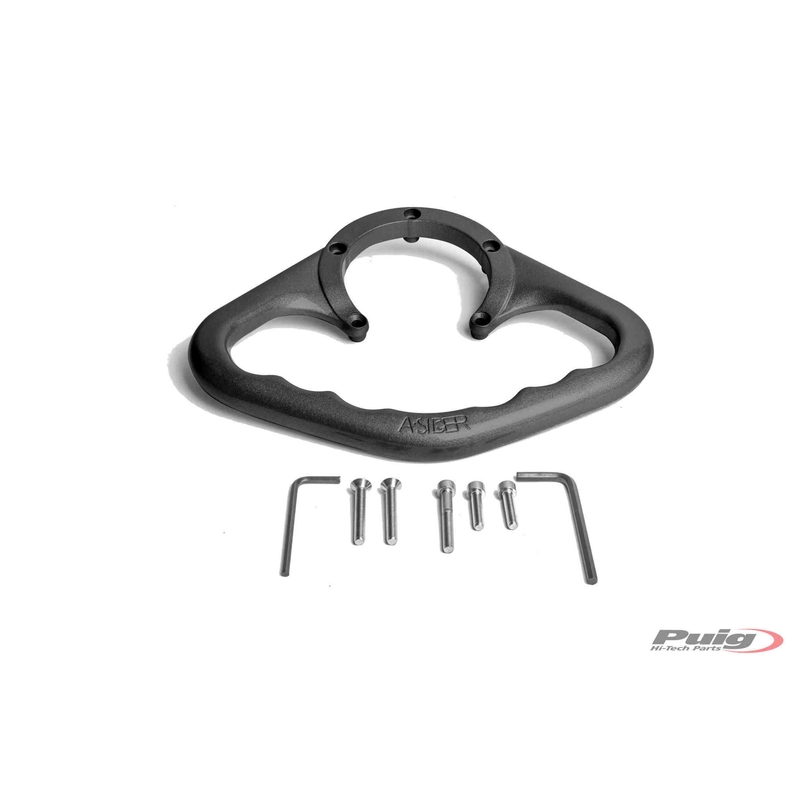 Beifahrer Griff PUIG schwarz für APRILIA RSV4 1000 R (Factory) 2009-2014
