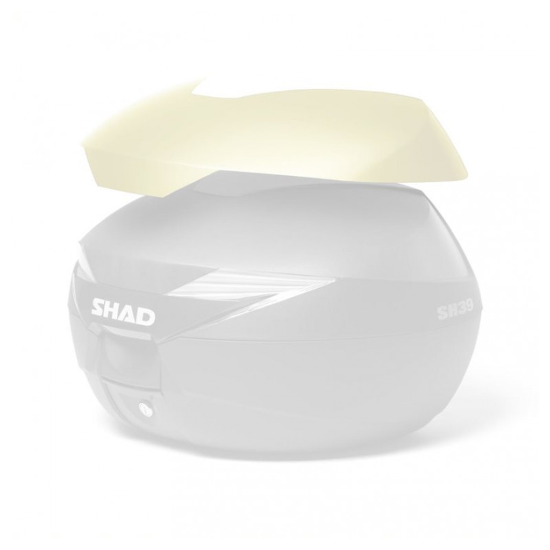 Top case with color cover SHAD SH39 Unpainted