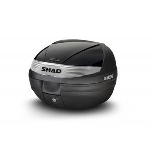 Top case with color cover SHAD SH29 Black metal