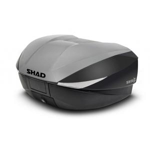Top case with color cover SHAD SH58X Titan neu mit PREMIUM Schloss