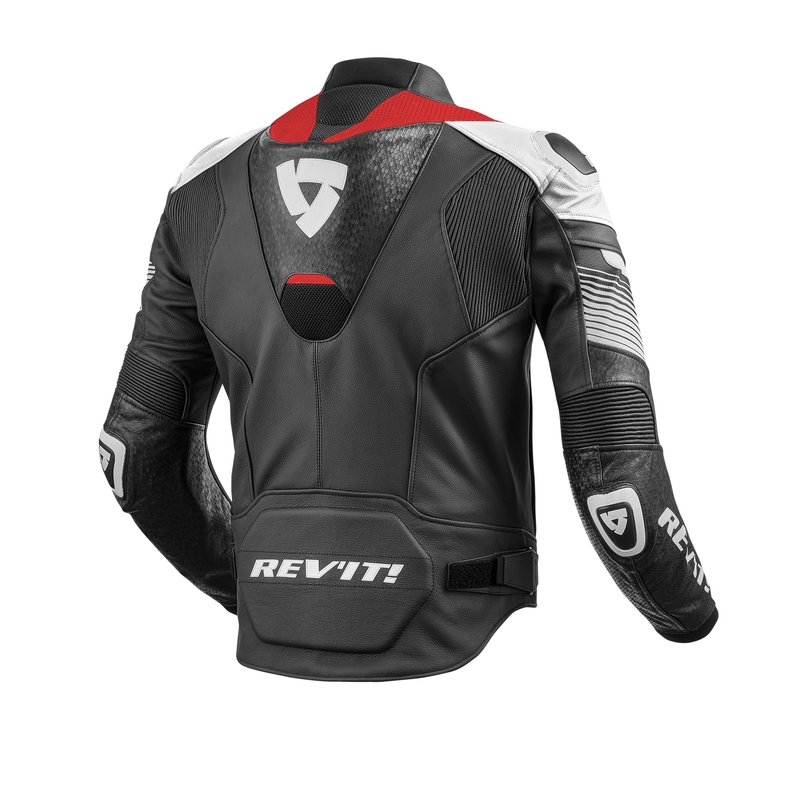 Motorradjacke Revit Spitfire rot und weiß Ausverkauf