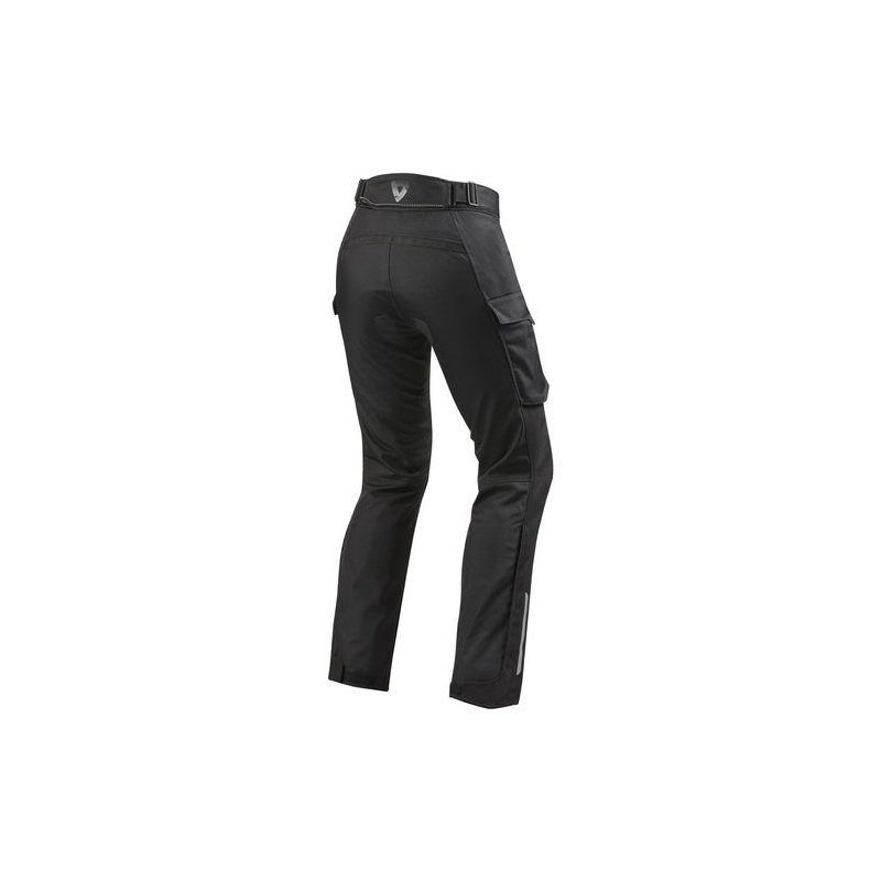 Revit Outback Motorradhose für Frauen Schwarz Extended