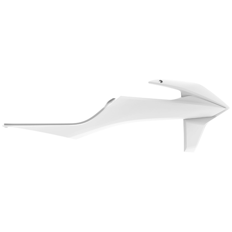 Radiator scoops POLISPORT (pair) white BD