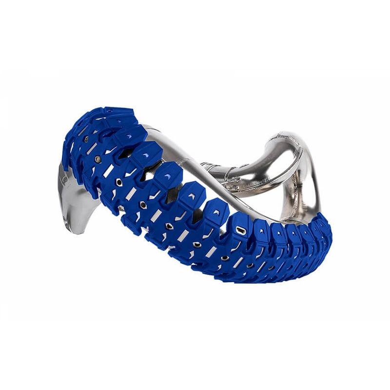 Exhaust pipe guard POLISPORT ARMADILLO blau