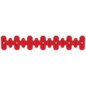 Exhaust head pipe guard POLISPORT ARMADILLO 8483800004 lang rot