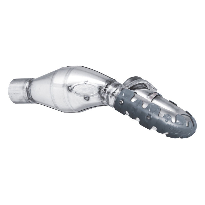 Head pipe guard POLISPORT ARMADILLO (lange Version) nardo grey