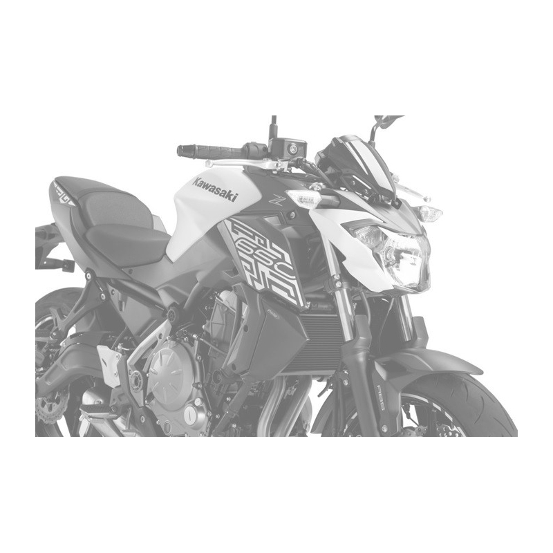 Radiator side panels PUIG carbon look