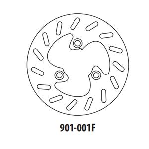 Bremsscheibe GOLDFREN 901-001F vorne 190 mm