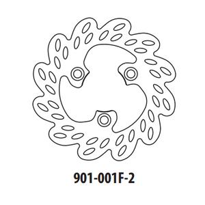 Bremsscheibe GOLDFREN 901-001F-2 vorne 190 mm