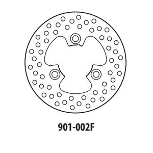 Bremsscheibe GOLDFREN 901-002F vorne 170 mm