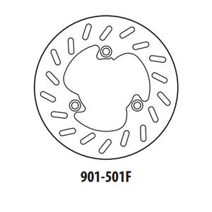 Bremsscheibe GOLDFREN 901-501F vorne 220 mm