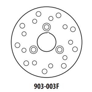 Bremsscheibe GOLDFREN 903-003F vorne 155 mm